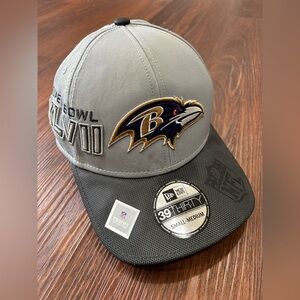 Baltimore Ravens Hat Super Bowl XLVII 47 Champions‎ Fitted New Era 39THIRTY S/M